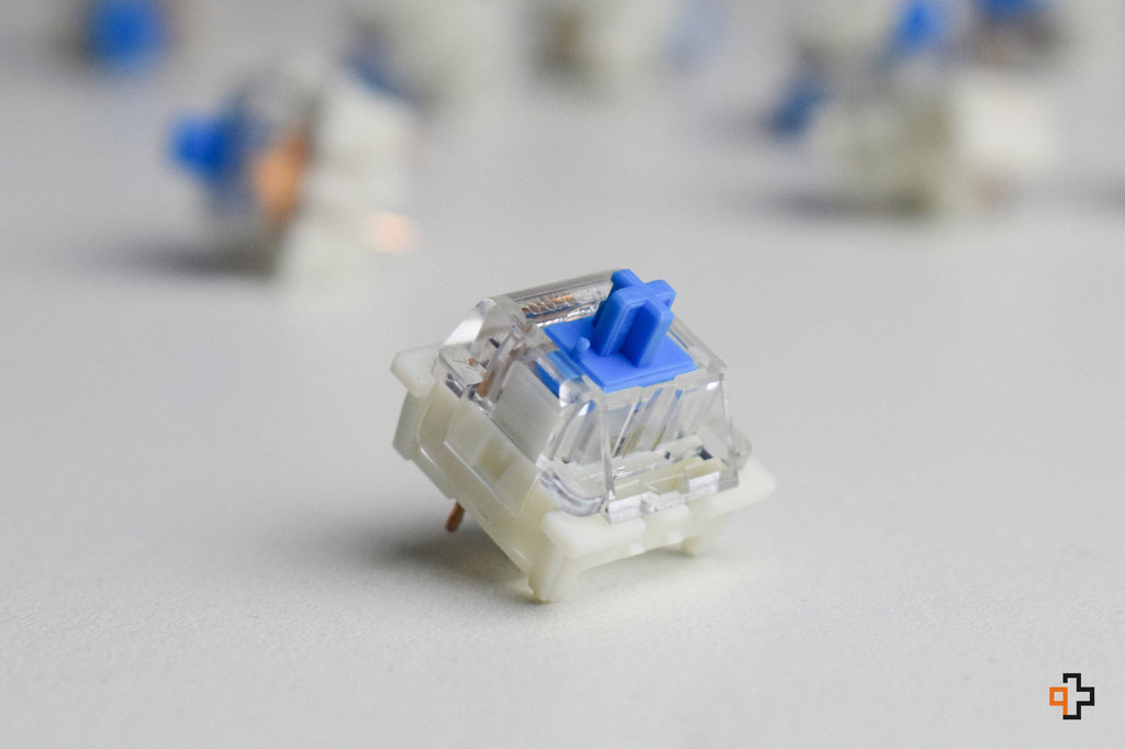 Outemu Blue – clicky (kattogó) mechanikus switch