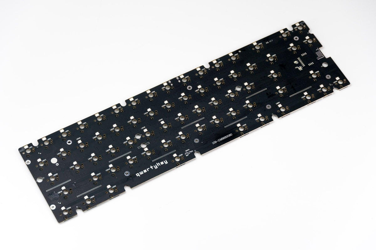 QwertyKey65 PCB, hot-swap, RGB