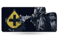QwertyKey Fallout gamer asztali egérpad, vízálló, varrott szélek, 4 mm, csúszásmentes gumitalp
