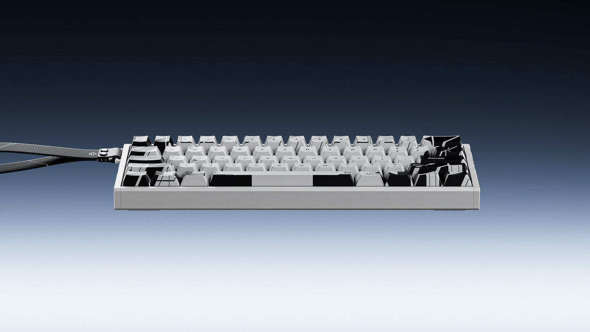 QwertyKey QK61 HE-AL Vector – mágneses Hall Effect gamer billentyűzet, Rapid Trigger, Snap Tap, Full RGB