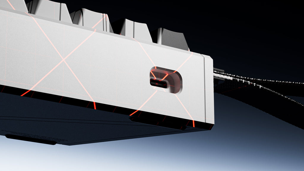 QwertyKey QK61 HE-AL Vector – mágneses Hall Effect gamer billentyűzet, Rapid Trigger, Snap Tap, Full RGB