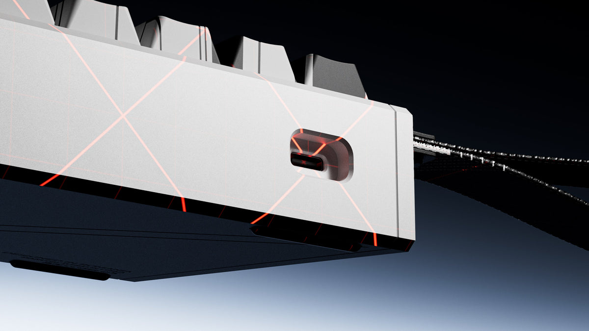 QwertyKey QK61 HE-AL Vector – mágneses Hall Effect gamer billentyűzet, Rapid Trigger, Snap Tap, Full RGB