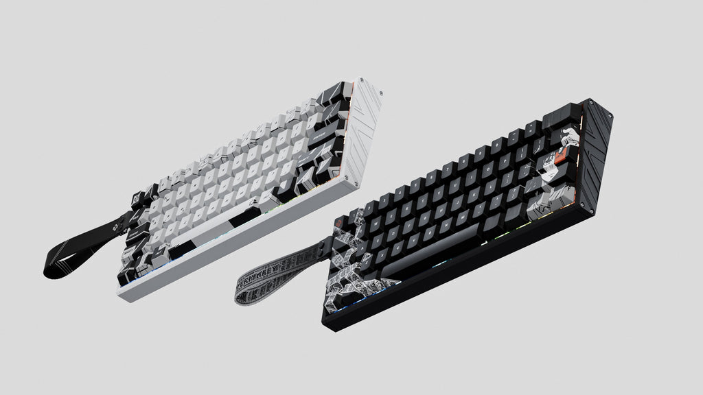 QwertyKey QK61 HE-AL Vector – mágneses Hall Effect gamer billentyűzet, Rapid Trigger, Snap Tap, Full RGB