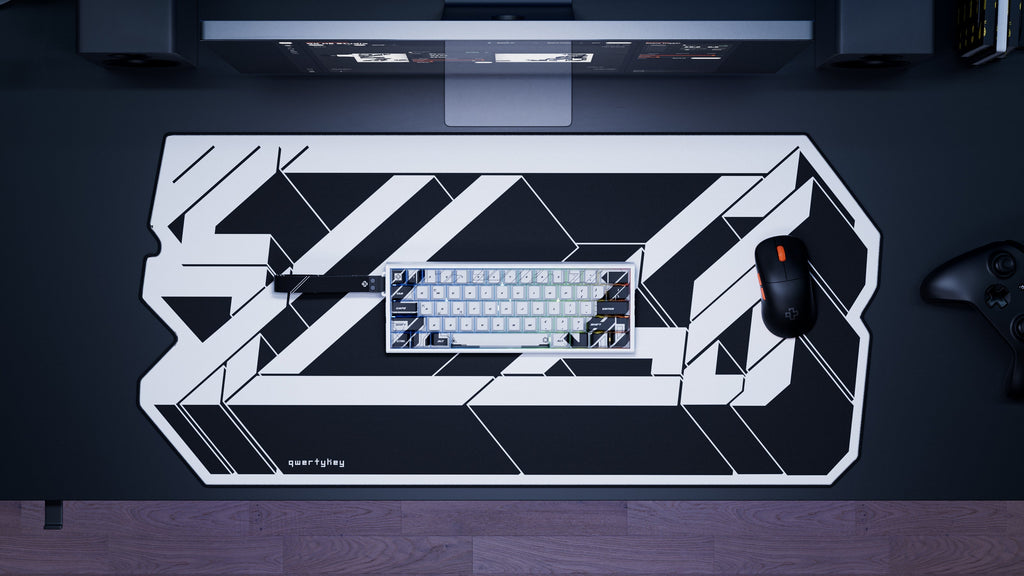 QwertyKey QK61 HE-AL Vector – mágneses Hall Effect gamer billentyűzet, Rapid Trigger, Snap Tap, Full RGB