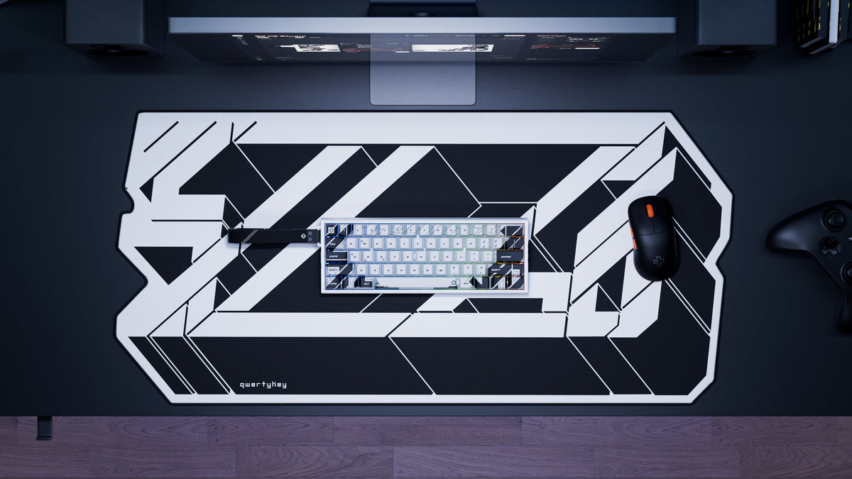 QwertyKey QK61 HE-AL Vector – mágneses Hall Effect gamer billentyűzet, Rapid Trigger, Snap Tap, Full RGB