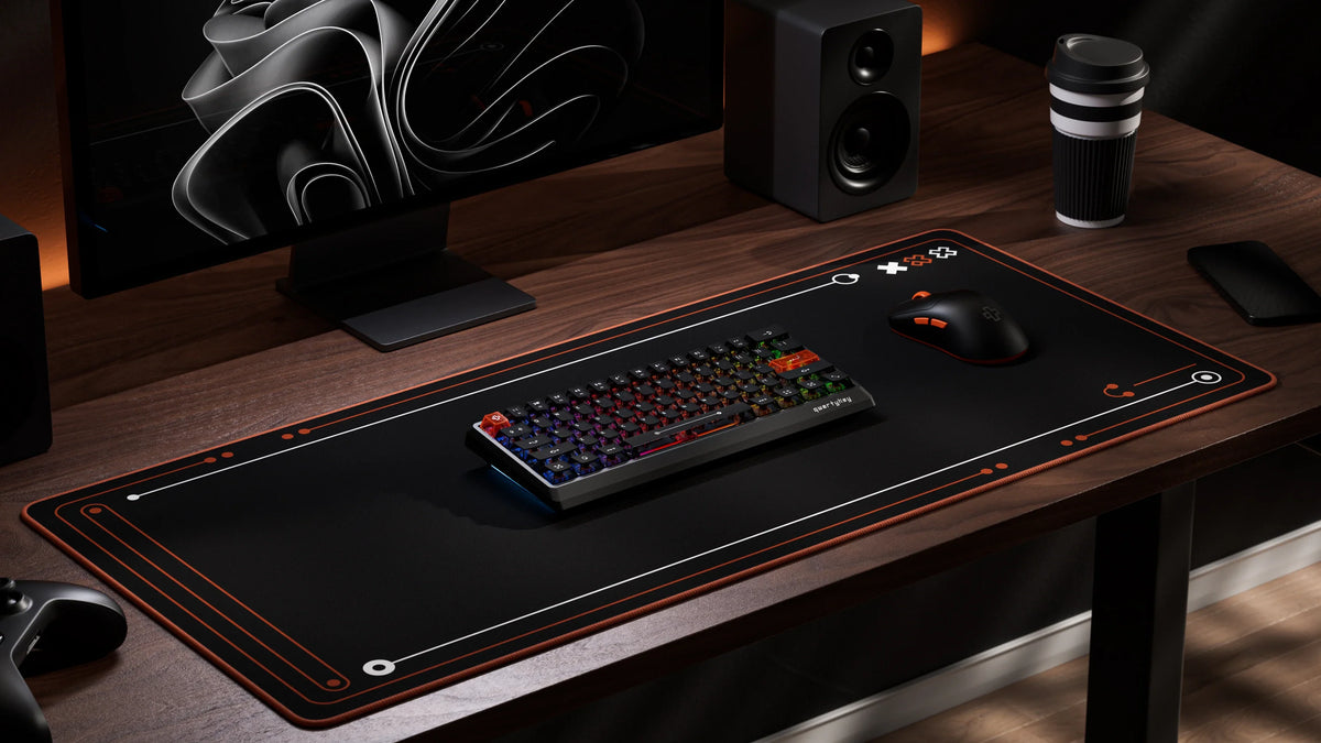 QwertyKey QK61 HE Phantom Black – mágneses Hall Effect gamer billentyűzet, Rapid Trigger, Snap Tap, Full RGB