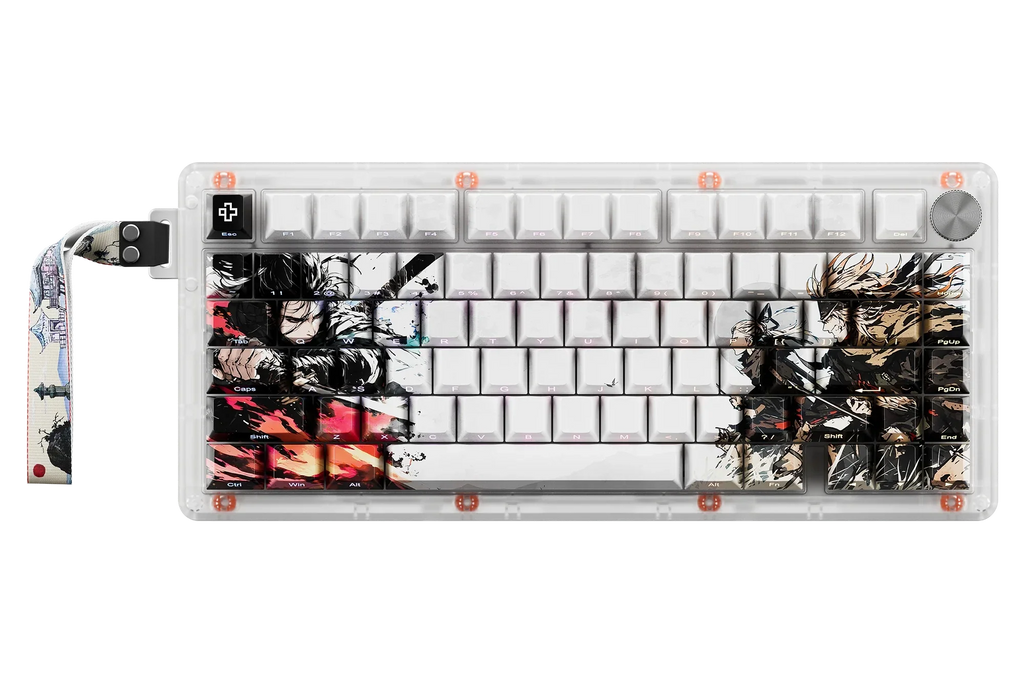 QwertyKey75 HE Striker – mágneses Hall Effect gamer billentyűzet, Rapid Trigger, Snap Tap, Full RGB