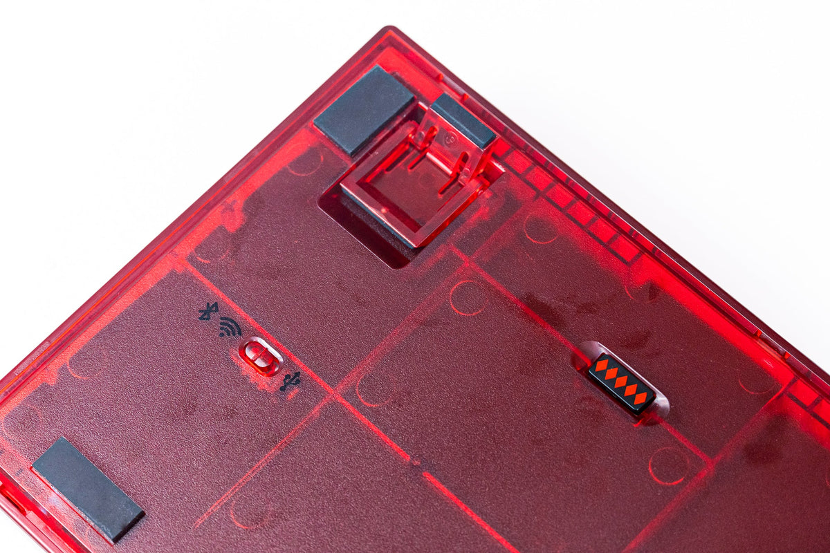 QwertyKey75 Samurai – vezeték nélküli mechanikus gamer billentyűzet, hot-swap, Full RGB, QMK/VIA, gasket mount
