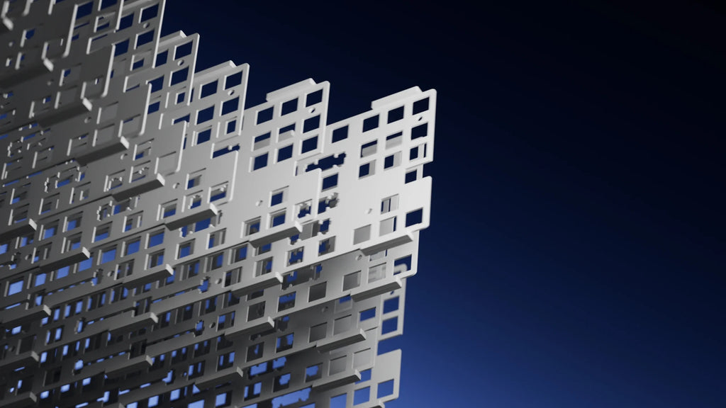 QwertyKey H87 Pro V2 fehér – vezeték nélküli mechanikus gamer billentyűzet, hot-swap, gasket, Full RGB