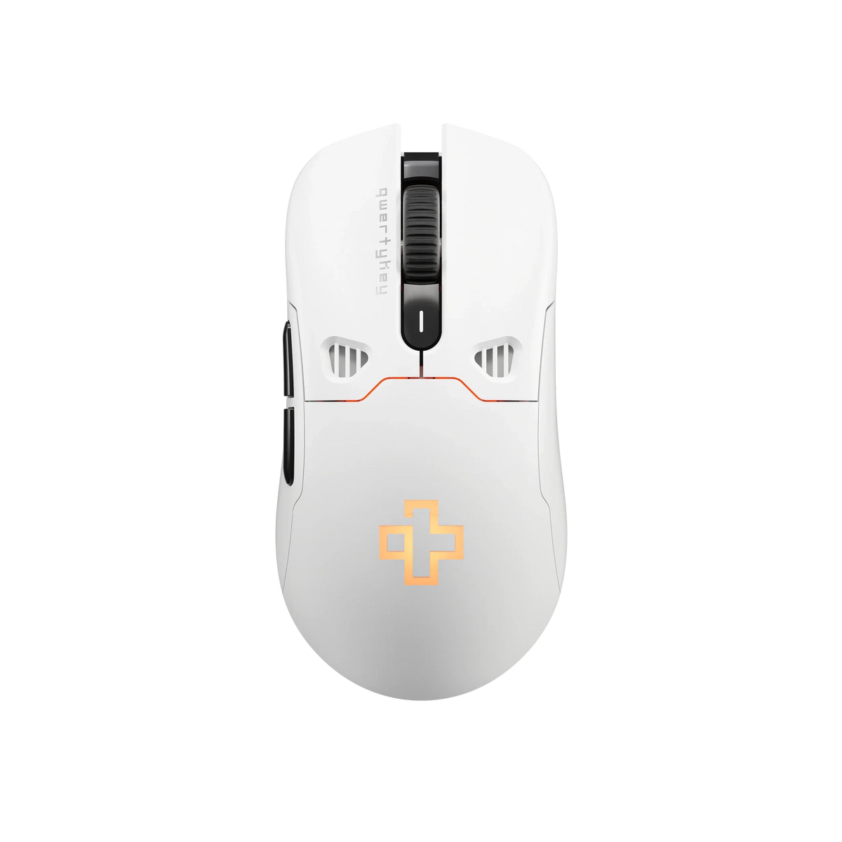 QwertyKey QKM1 vezeték nélküli Bluetooth egér töltődokkal, fehér