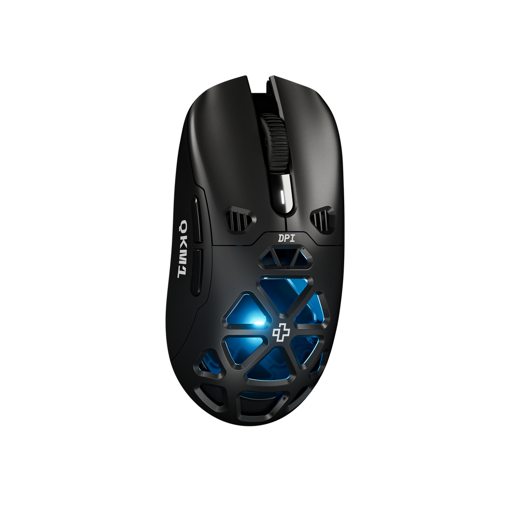 QwertyKey QKM1 vezeték nélküli Bluetooth egér töltődokkal, fekete