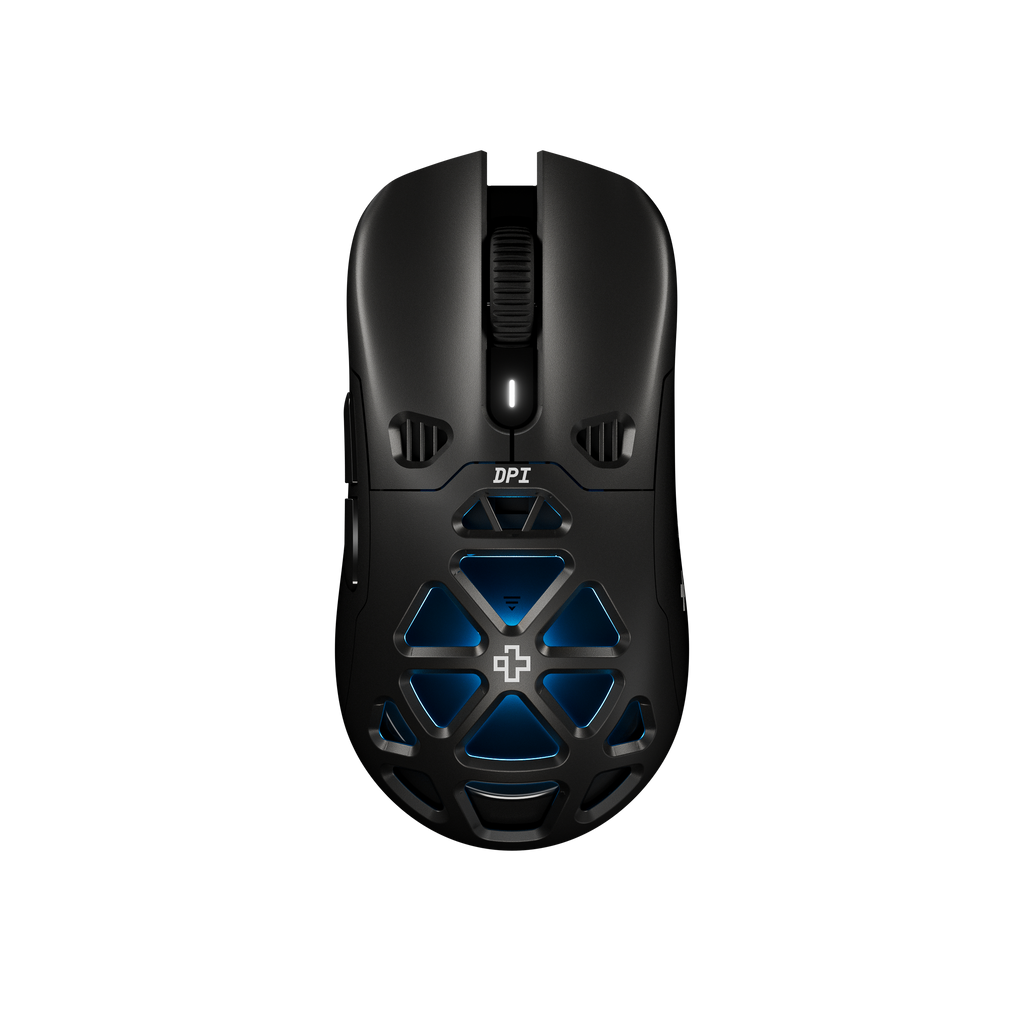 QwertyKey QKM1 vezeték nélküli Bluetooth egér töltődokkal, fekete