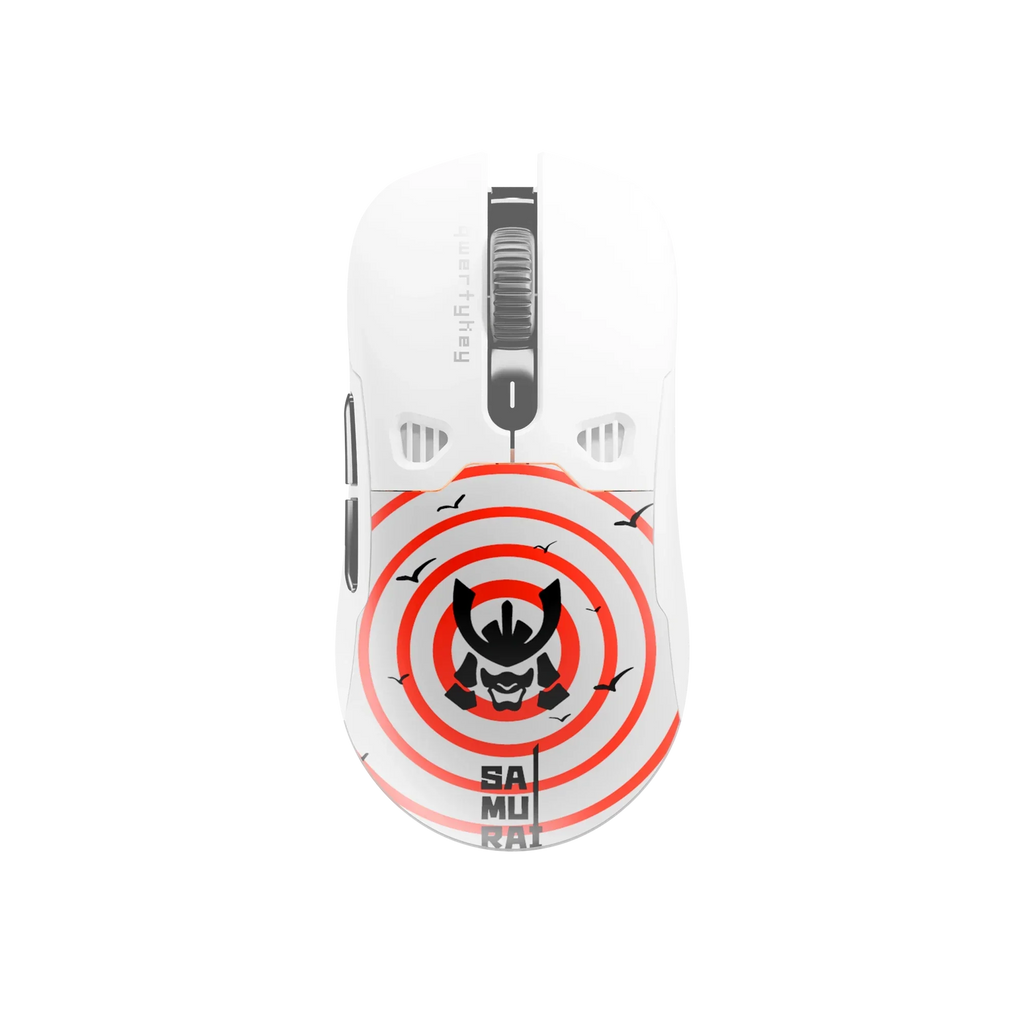 QKM1 Samurai White egérburkolat