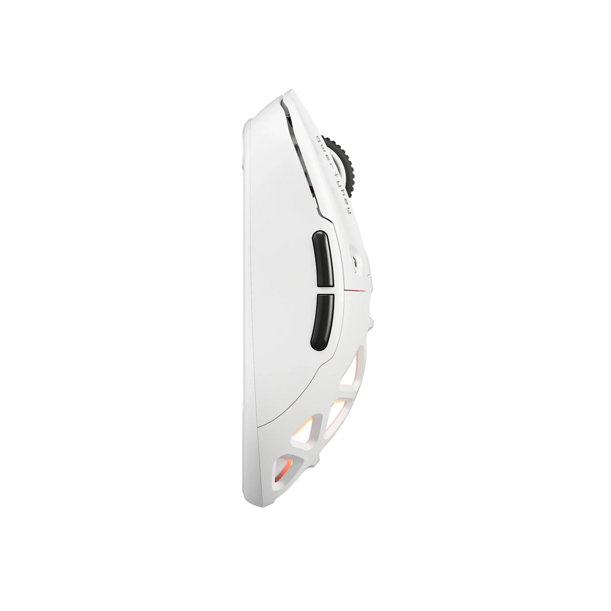 QwertyKey QKM1 vezeték nélküli Bluetooth egér töltődokkal, fehér