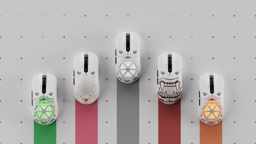 QwertyKey QKM1 vezeték nélküli Bluetooth egér töltődokkal, fehér
