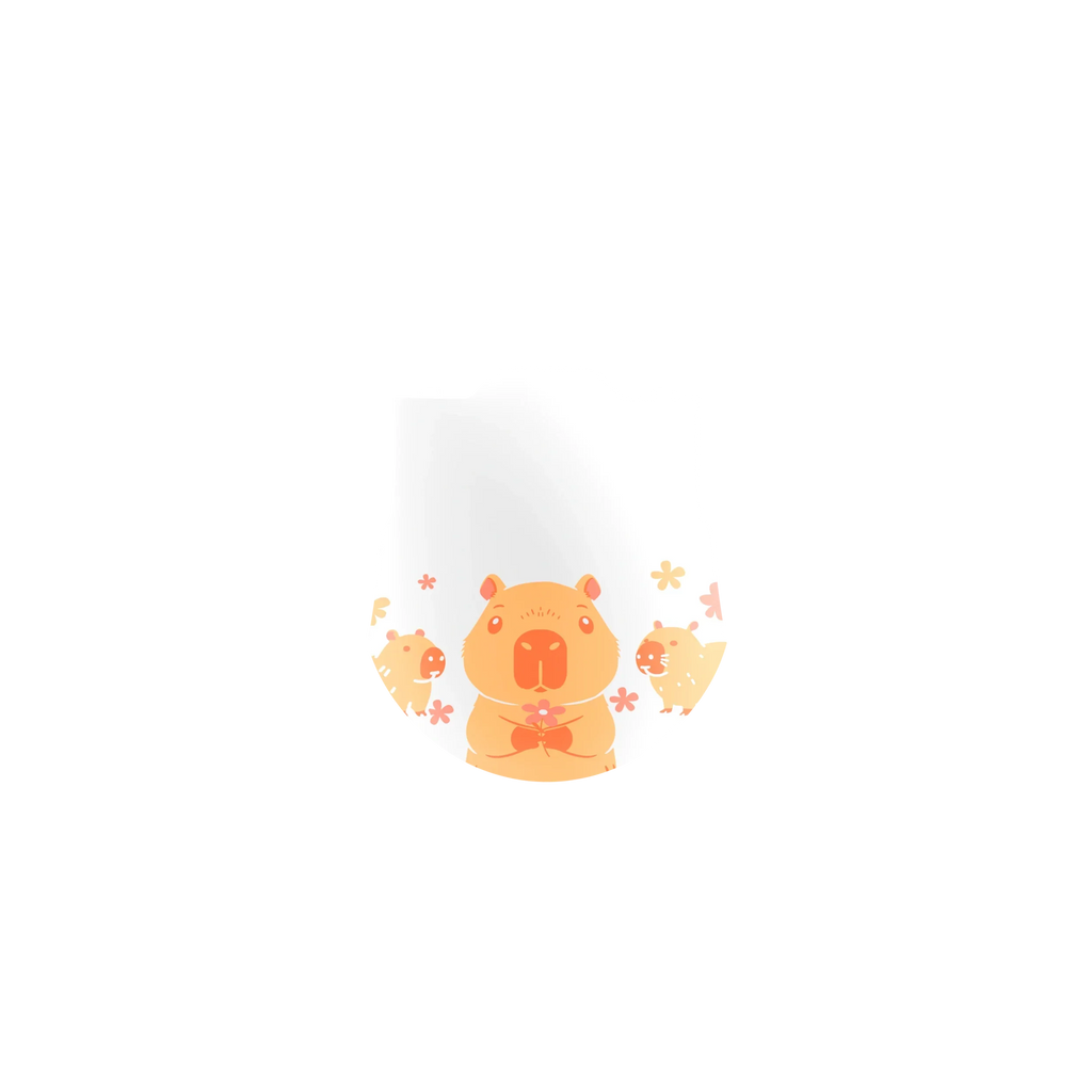 QKM1 Capybara White egérburkolat