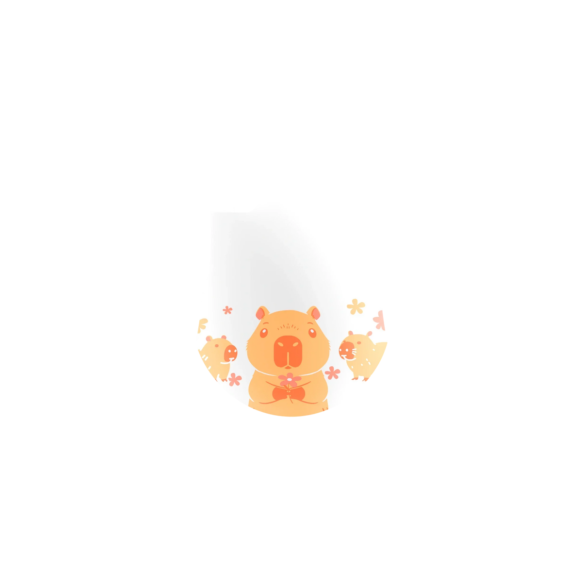 QKM1 Capybara White egérburkolat