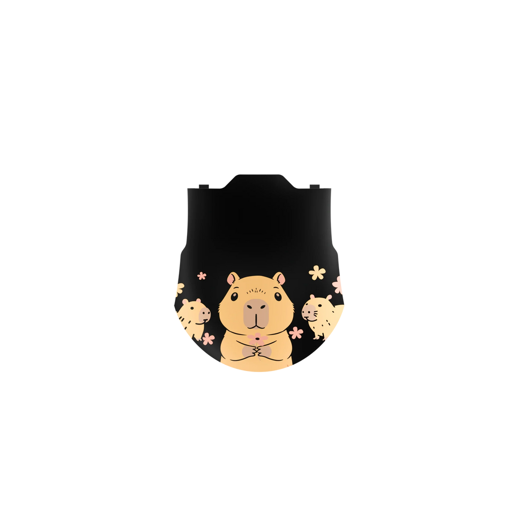 QKM1 Capybara Black egérburkolat