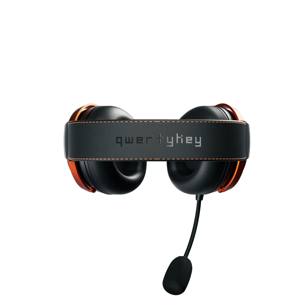QwertyKey Pulse vezeték nélküli gamer headset, háromféle csatlakozás, RGB, szoftver, mikrofon AI zajszűréssel
