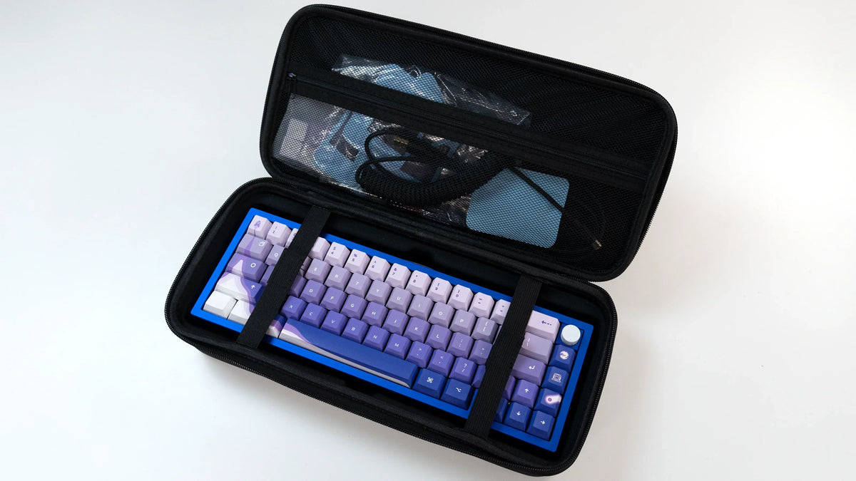 QwertyKey x Meletrix Zoom65 V3 Liftoff – custom alumínium billentyűzet, vezeték nélküli, Full RGB, QMK/VIA