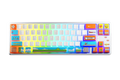 QwertyKey65 Arcade – mechanikus gamer billentyűzet, hot-swap, Full RGB