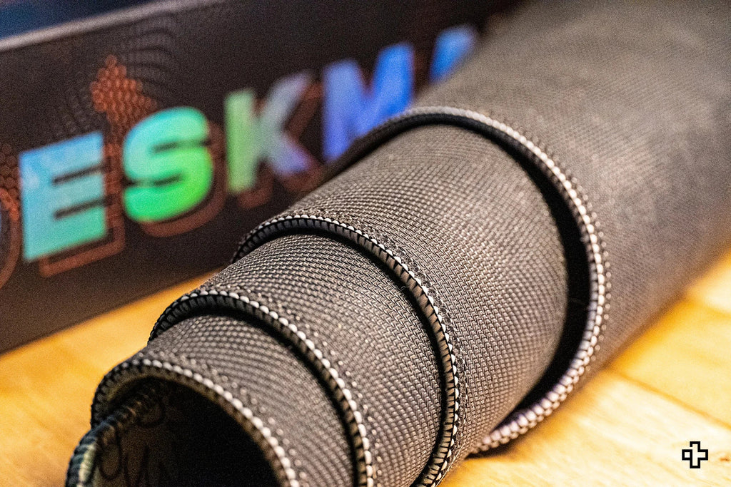 QwertyKey Ramen gamer asztali egérpad, vízálló, varrott szélek, 4 mm, csúszásmentes gumitalp