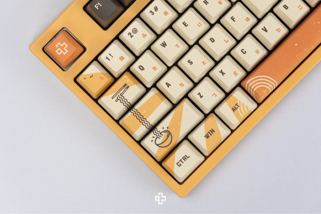 QwertyKey75 Ramen – vezeték nélküli mechanikus gamer billentyűzet, hot-swap, Full RGB, gasket mount