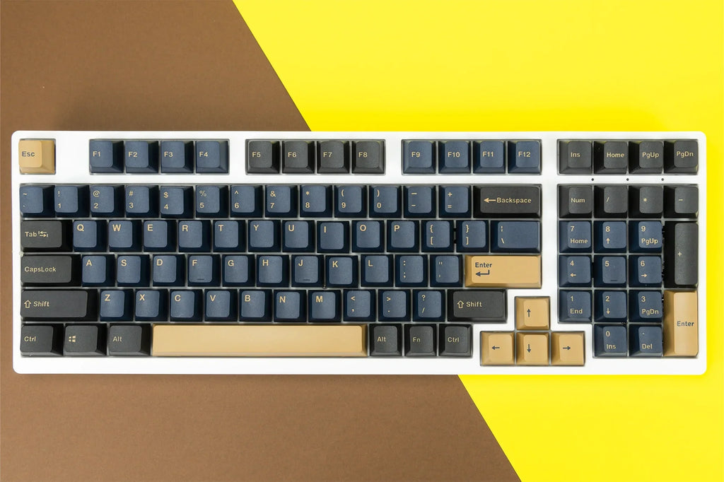 QwertyKey Ramses PBT double-shot OEM profilú keycap szett