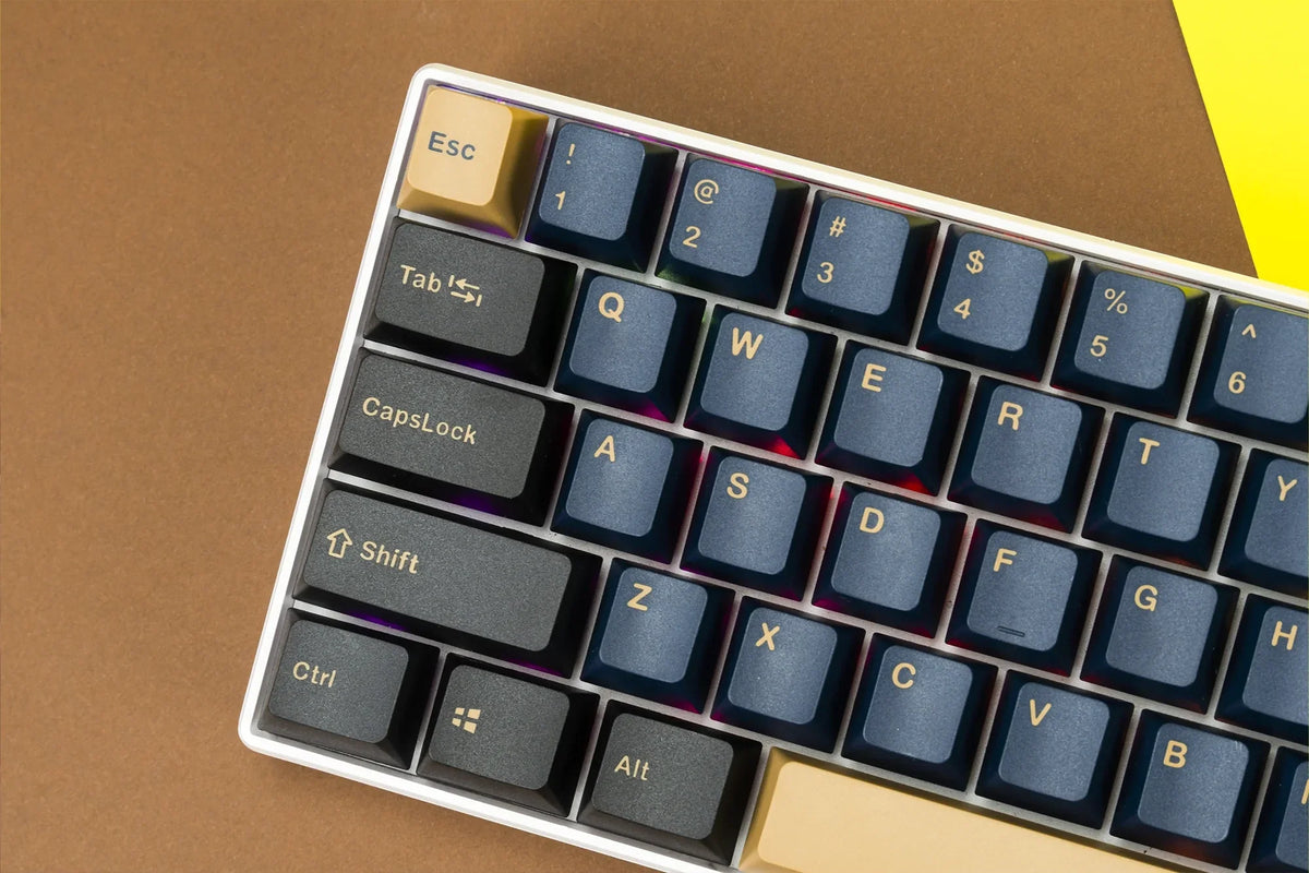 QwertyKey Ramses PBT double-shot OEM profilú keycap szett