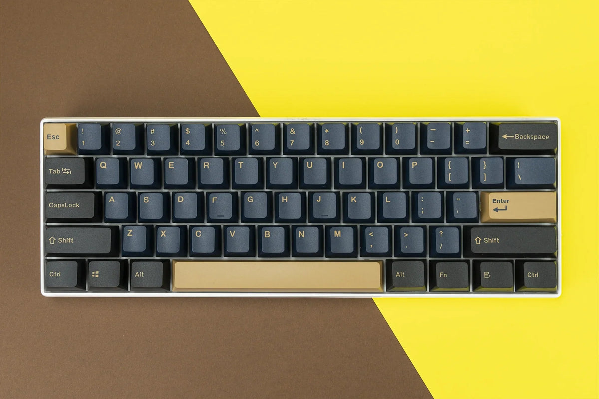 QwertyKey Ramses PBT double-shot OEM profilú keycap szett