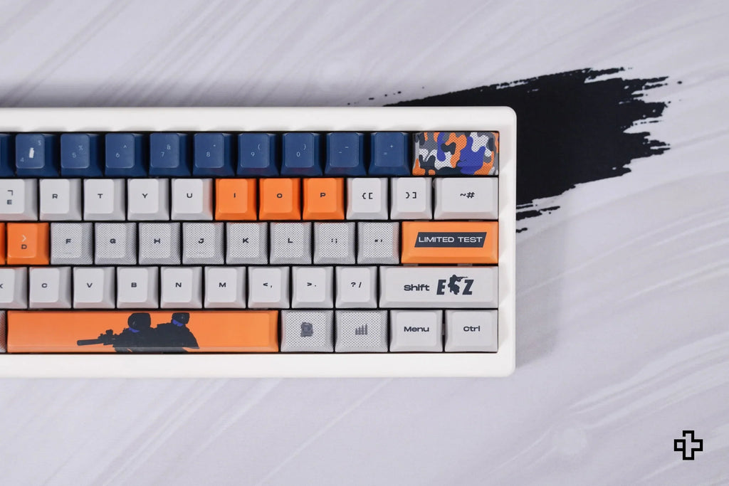 QwertyKey CS dye-sub Cherry profilú keycap szett