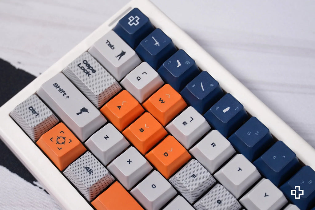 QwertyKey CS dye-sub Cherry profilú keycap szett