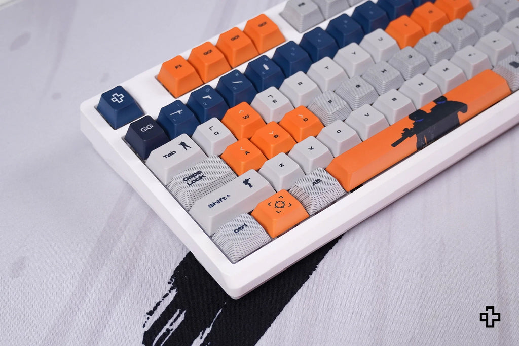 QwertyKey CS dye-sub Cherry profilú keycap szett