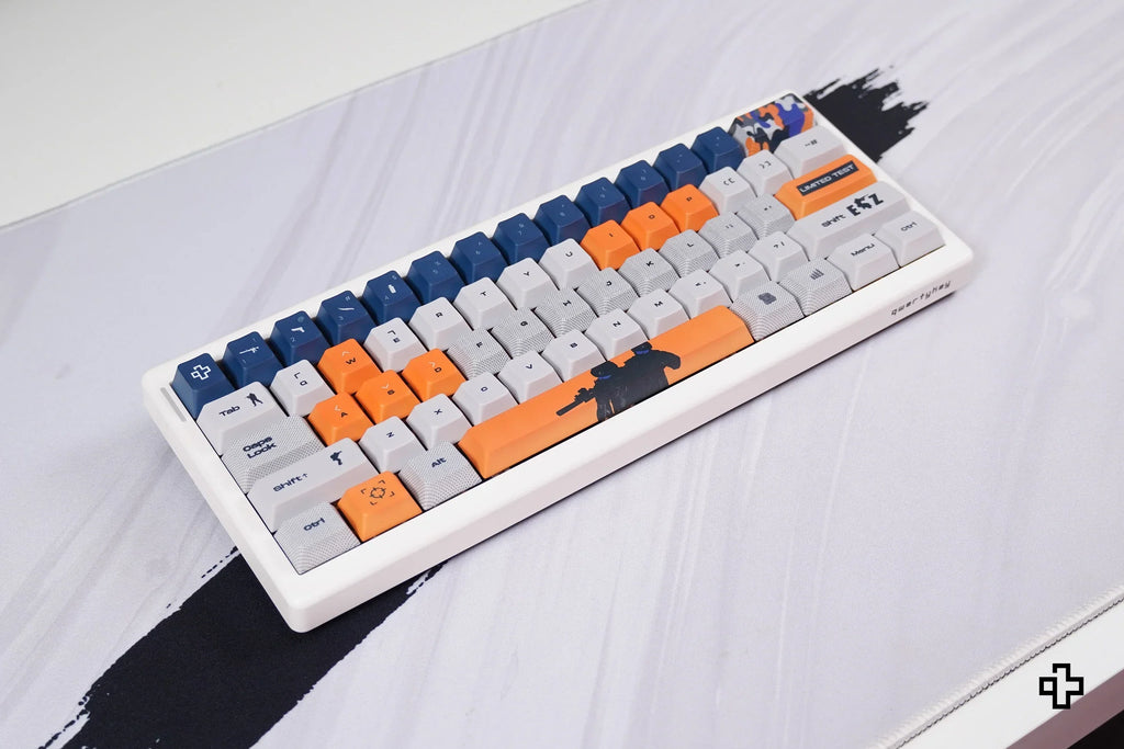 QwertyKey CS dye-sub Cherry profilú keycap szett