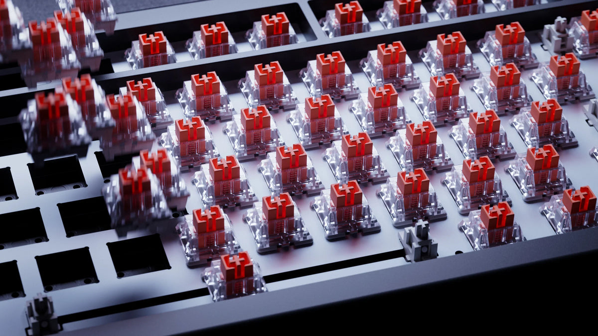 QwertyKey75 HE Momo – mágneses Hall Effect gamer billentyűzet, Rapid Trigger, Snap Tap, Full RGB
