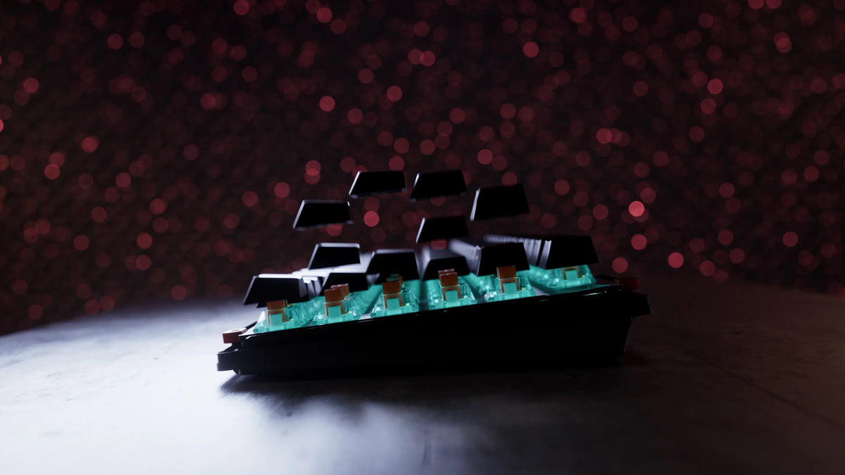 QwertyKey75 HE Momo – mágneses Hall Effect gamer billentyűzet, Rapid Trigger, Snap Tap, Full RGB