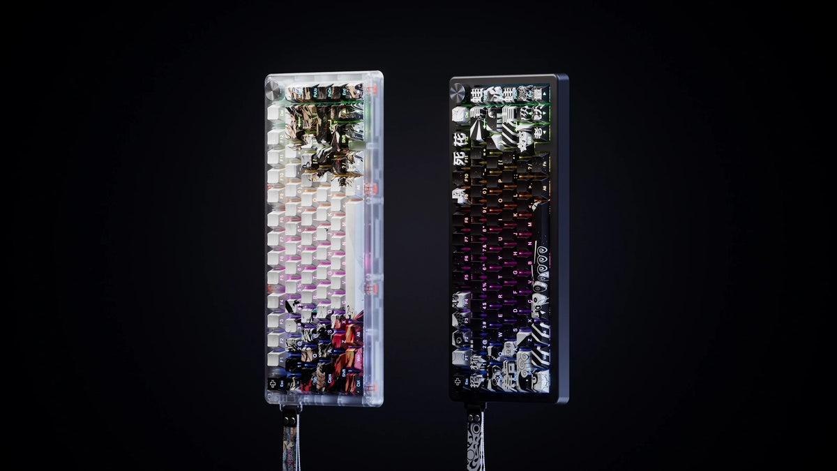QwertyKey75 HE Striker – mágneses Hall Effect gamer billentyűzet, Rapid Trigger, Snap Tap, Full RGB