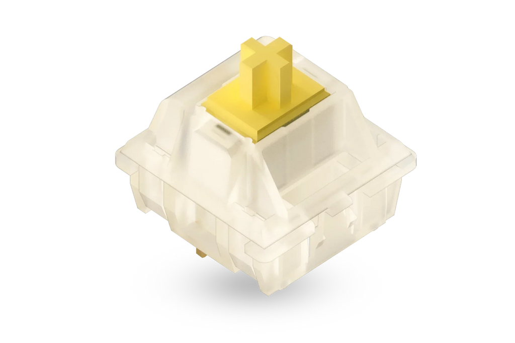 Gateron Milky Yellow – lineáris mechanikus switch