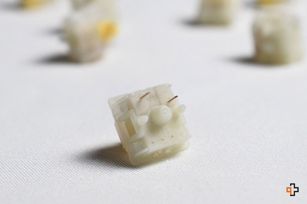 Gateron Milky Yellow – lineáris mechanikus switch