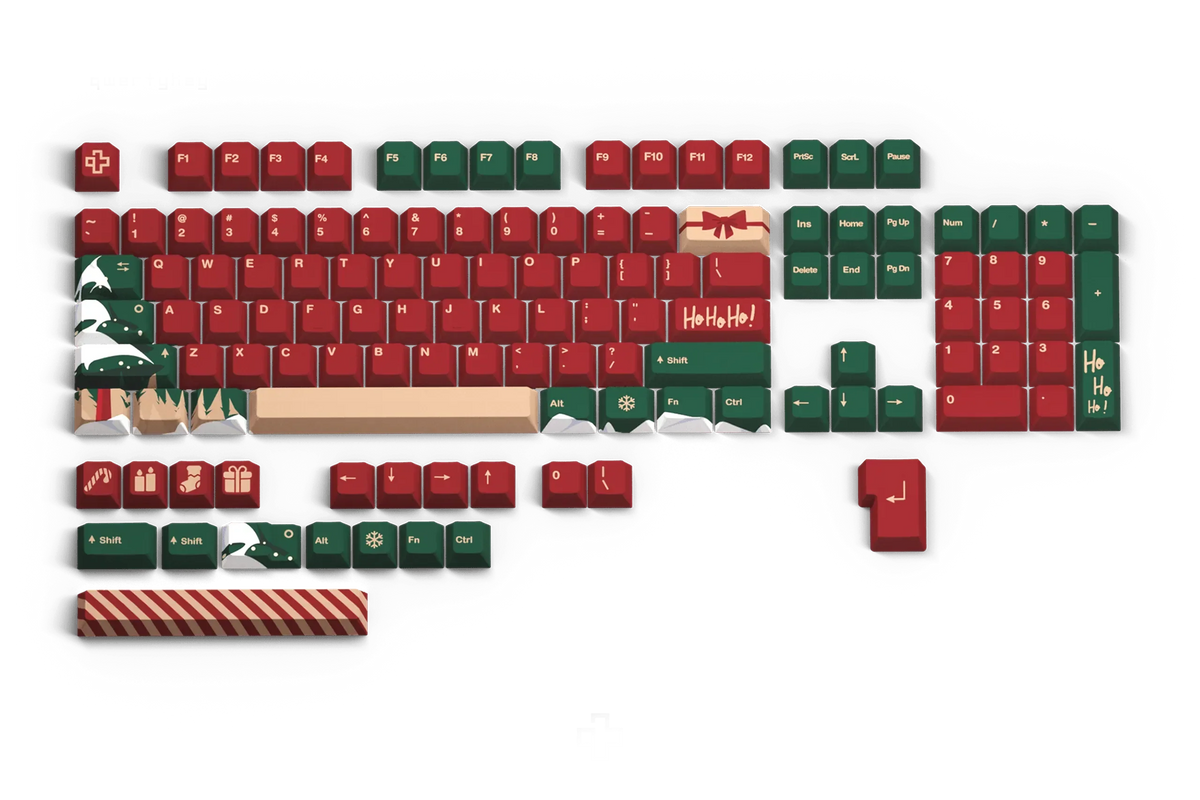 QwertyKey Christmas 2025 keycap szett