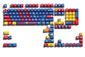 QwertyKey Catalunya dye-sub Cherry profilú keycap szett