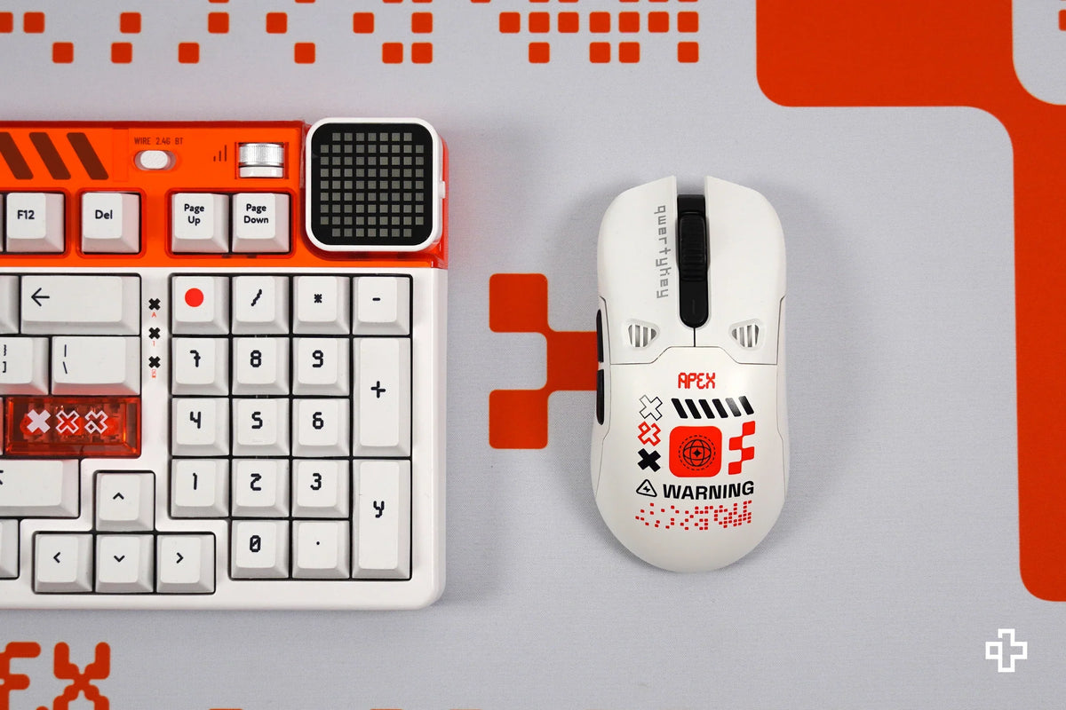 QKM1 Apex White egérburkolat