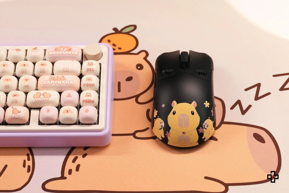 QKM1 Capybara Black egérburkolat