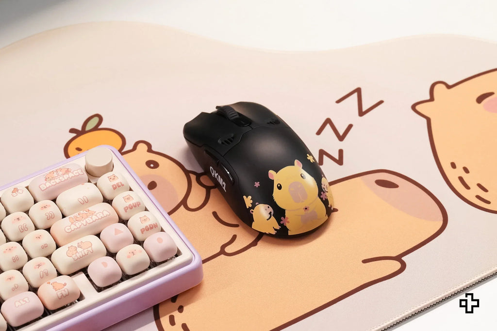 QKM1 Capybara Black egérburkolat