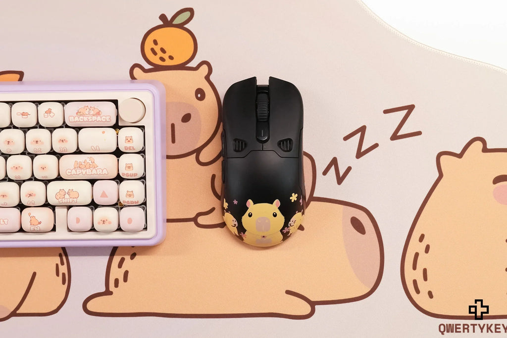 QKM1 Capybara Black egérburkolat