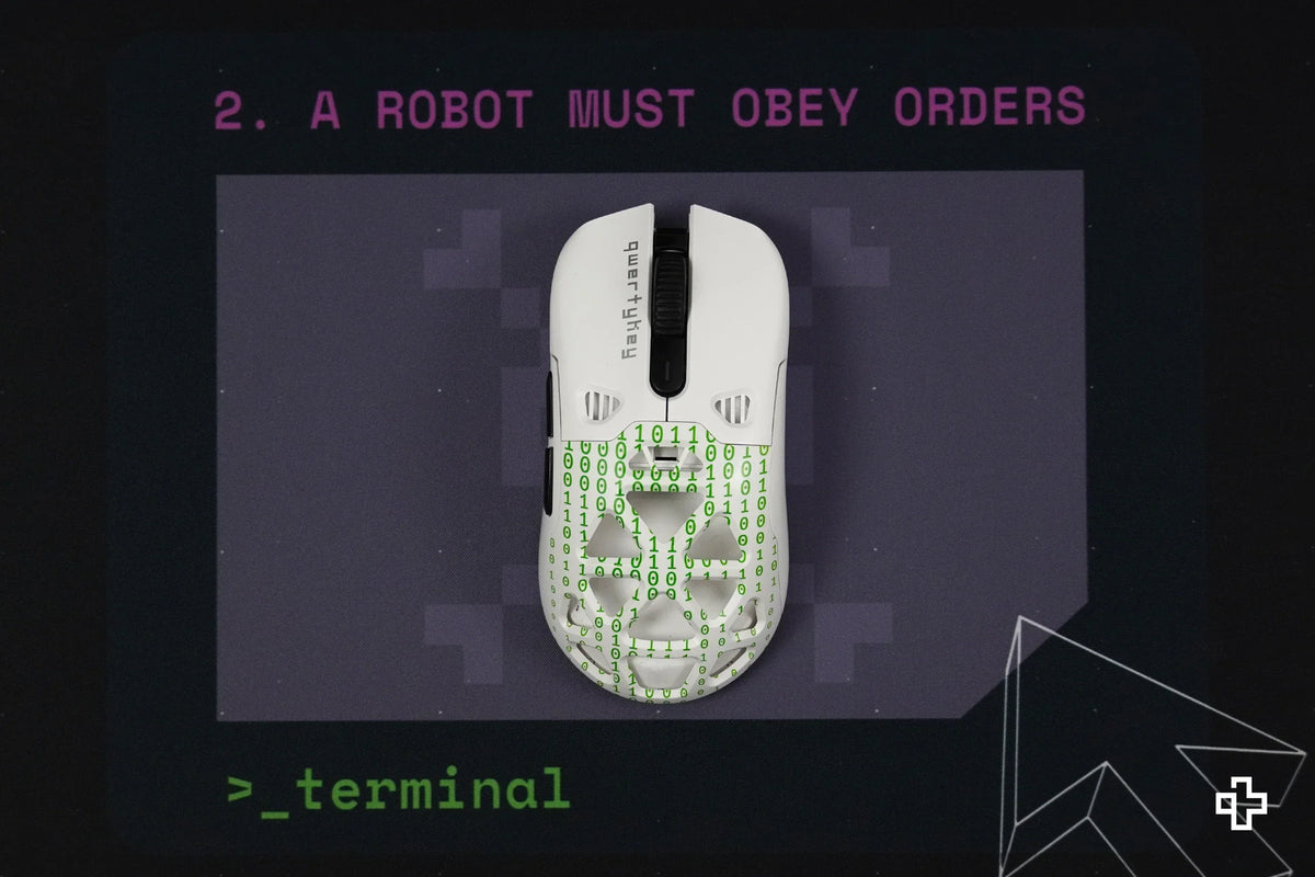 QKM1 Terminal White egérburkolat
