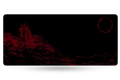 QwertyKey Dracula gamer asztali egérpad, vízálló, varrott szélek, 4 mm, csúszásmentes gumitalp