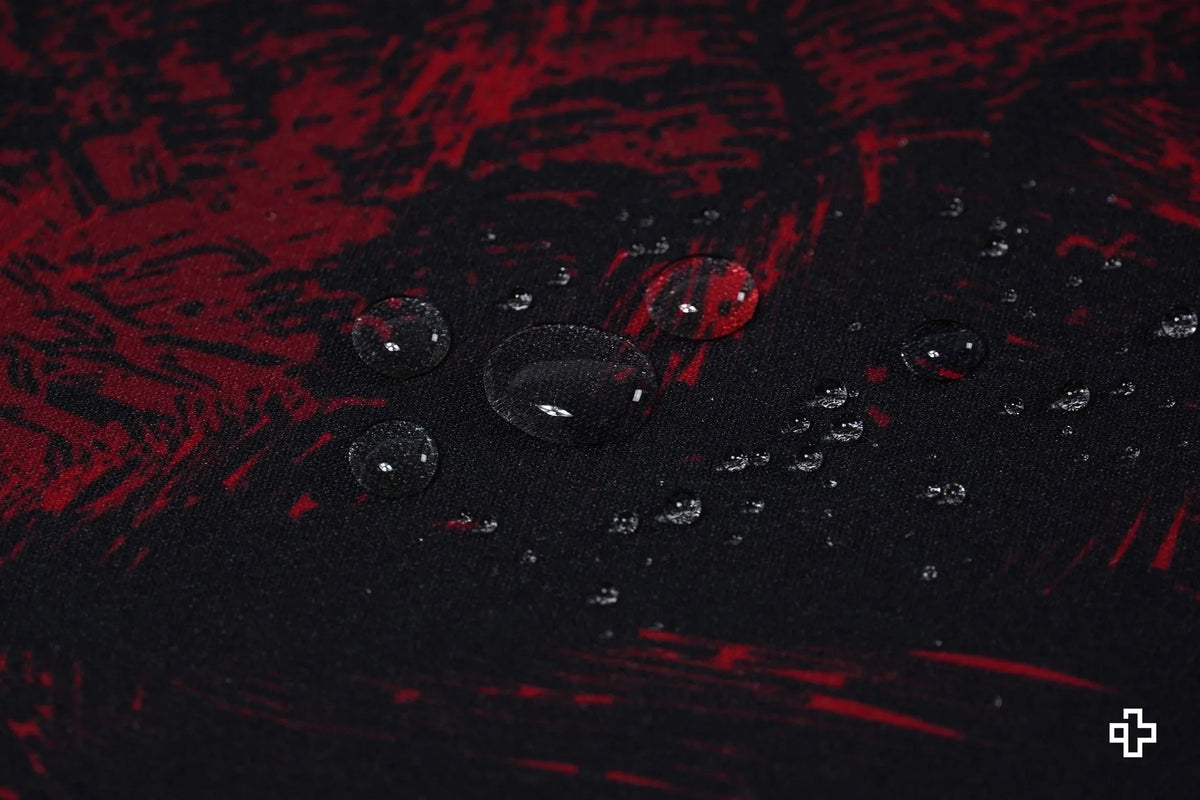 QwertyKey Dracula gamer asztali egérpad, vízálló, varrott szélek, 4 mm, csúszásmentes gumitalp