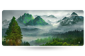 QwertyKey Forest gamer asztali egérpad, vízálló, varrott szélek, 4 mm, csúszásmentes gumitalp