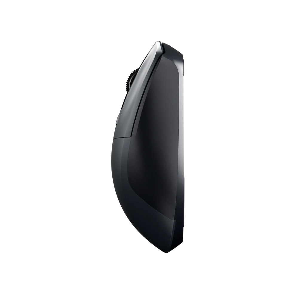 QwertyKey Flow Office vezeték nélküli Bluetooth RGB egér, fekete